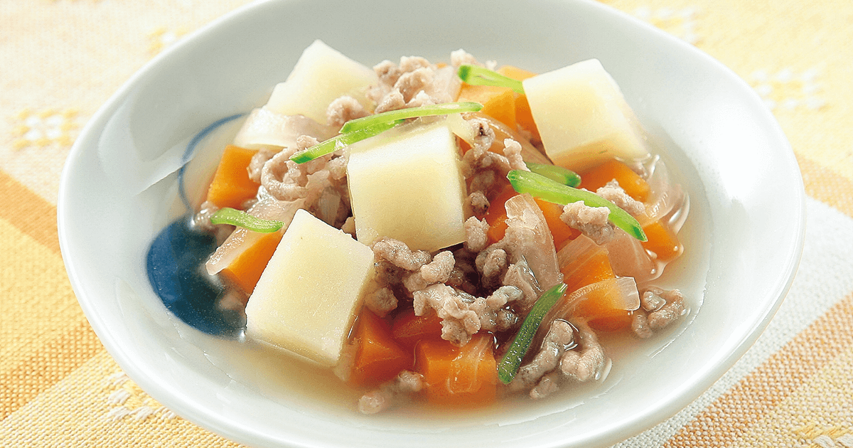 離乳食中期 肉じゃが風フリージング