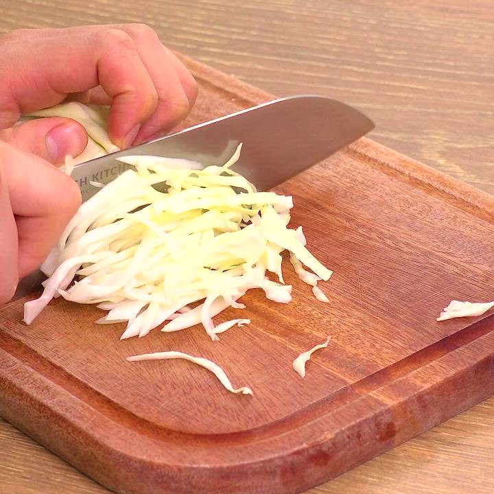 これが基本！キャベツみじん切り