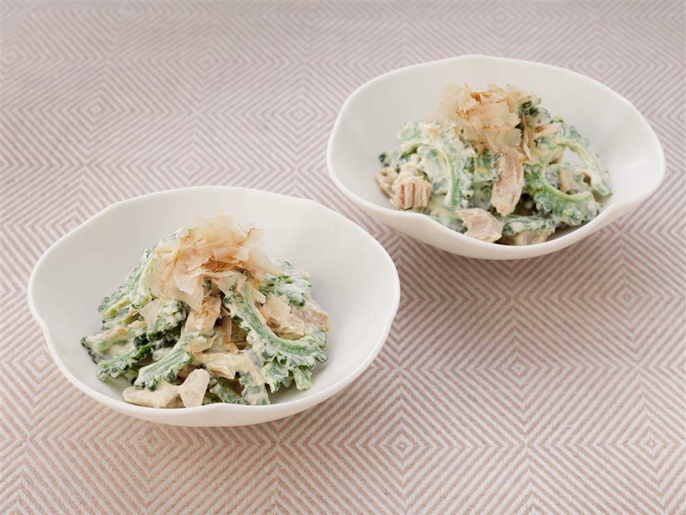 ゴーヤーのさっぱり塩昆布酢あえ