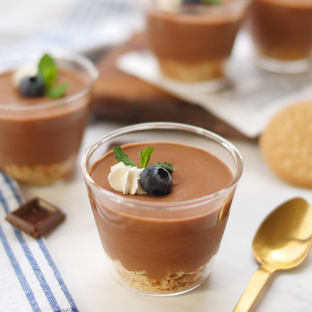 ラズベリーチーズムース