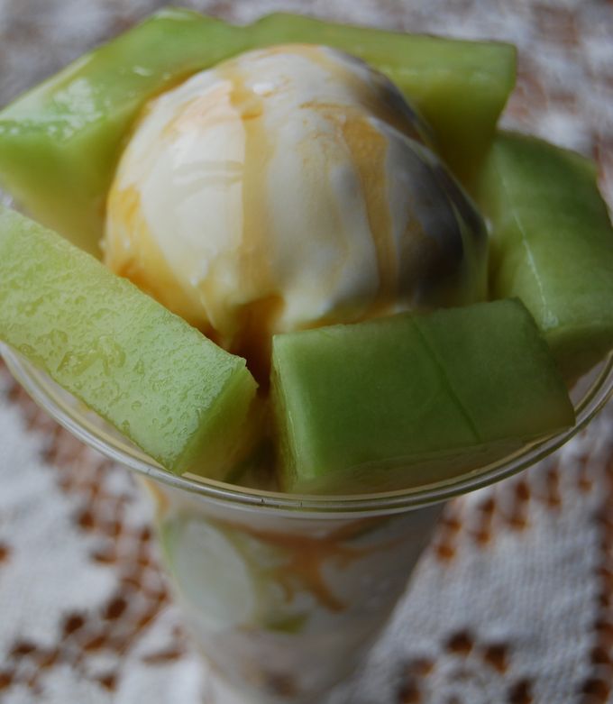 メロン☆パフェ