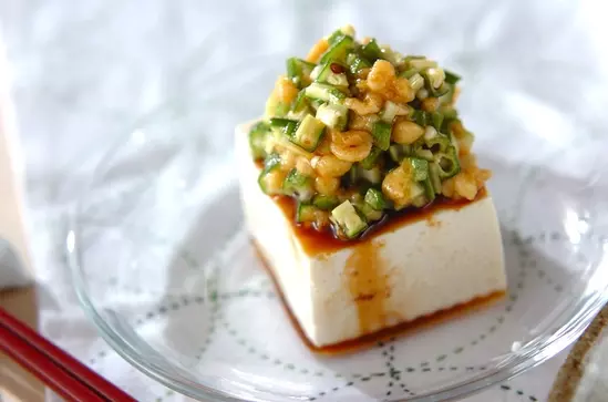 オクラとみょうがのさっぱりあえ