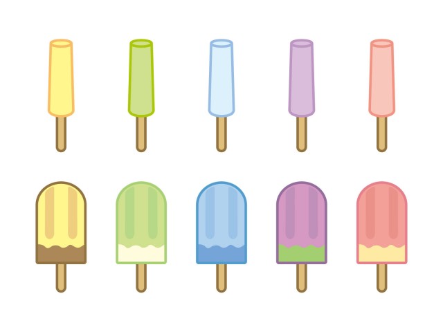 アイスキャンディーのイラストかわいいフリー素材集 いらすとや