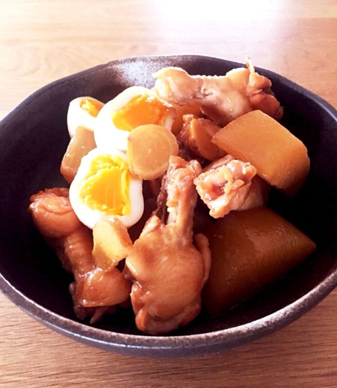 炊飯器で鶏肉と大根のとろとろ煮