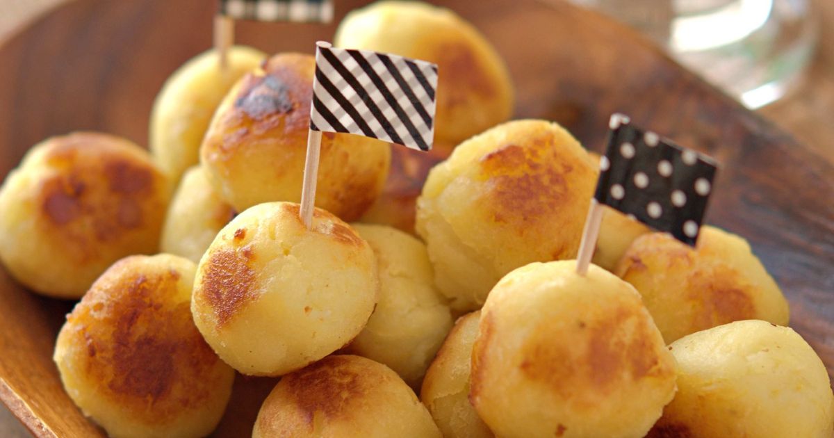 さつま芋のチーズボール カリカリもちっとあと引く美味しさ