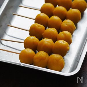 かぼちゃ団子のぜんざい