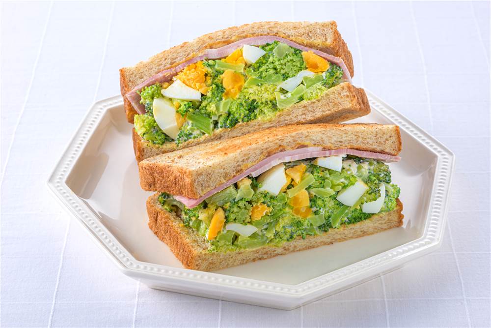 ハムとブロッコリーの味玉サラダクッキングレシピよつ葉生協