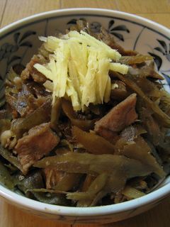 お財布に優しい♪豚肉とゴボウのしぐれ煮