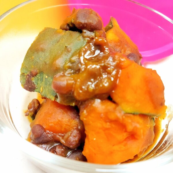 かぼちゃとゆであずきのいとこ煮レシピ井村屋株式会社