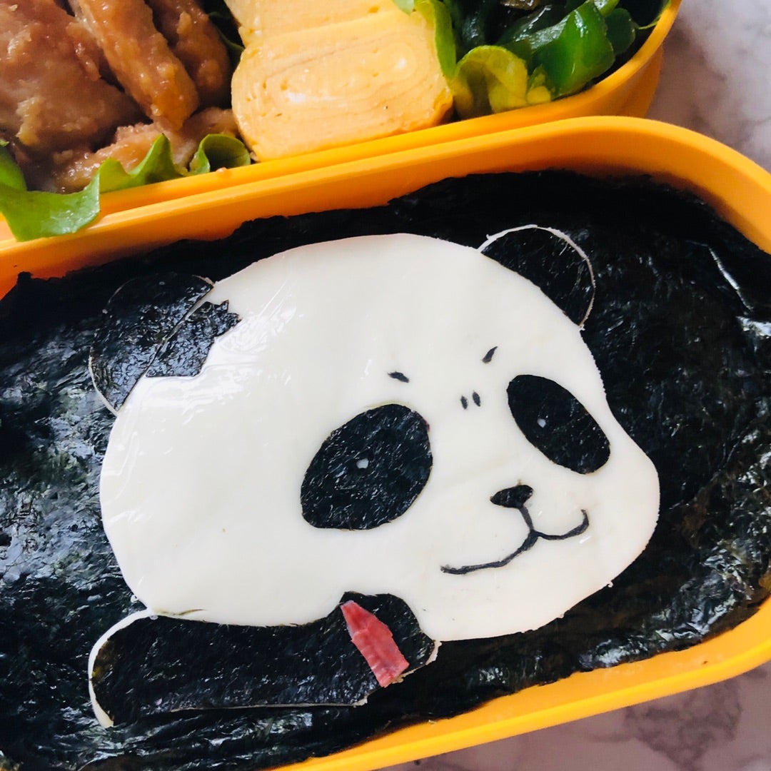 キャラ弁で呪術廻戦のパンダを作ってみました🐼 - YouTube