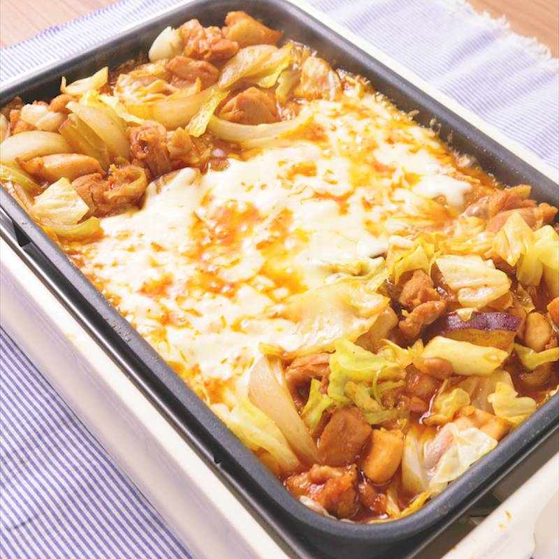 焼肉のタレで辛くないチーズタッカルビ♡♡ by もちうさたんクックパッド簡単おいしいみんなのレシピが392万品