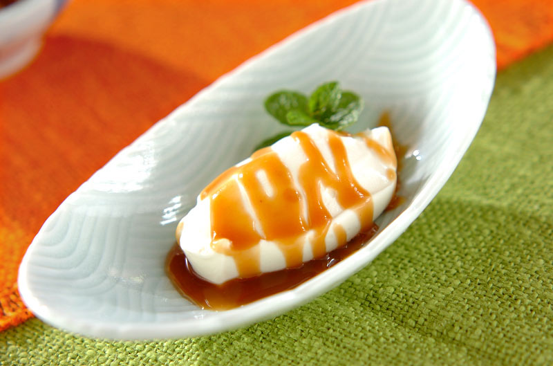 かきとマスカルポーネチーズのプレート