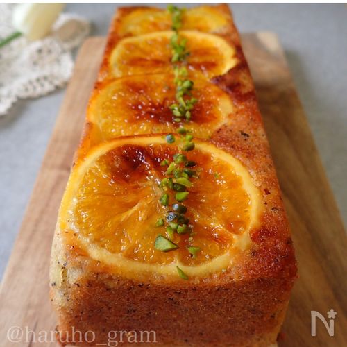 オレンジピール パウンドケーキ – eat at home