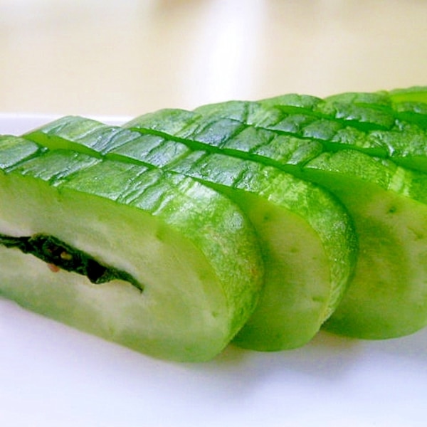 うりおいし。うりの浅漬け