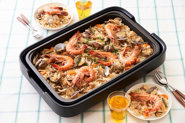 包丁いらずのワンパンパエリア