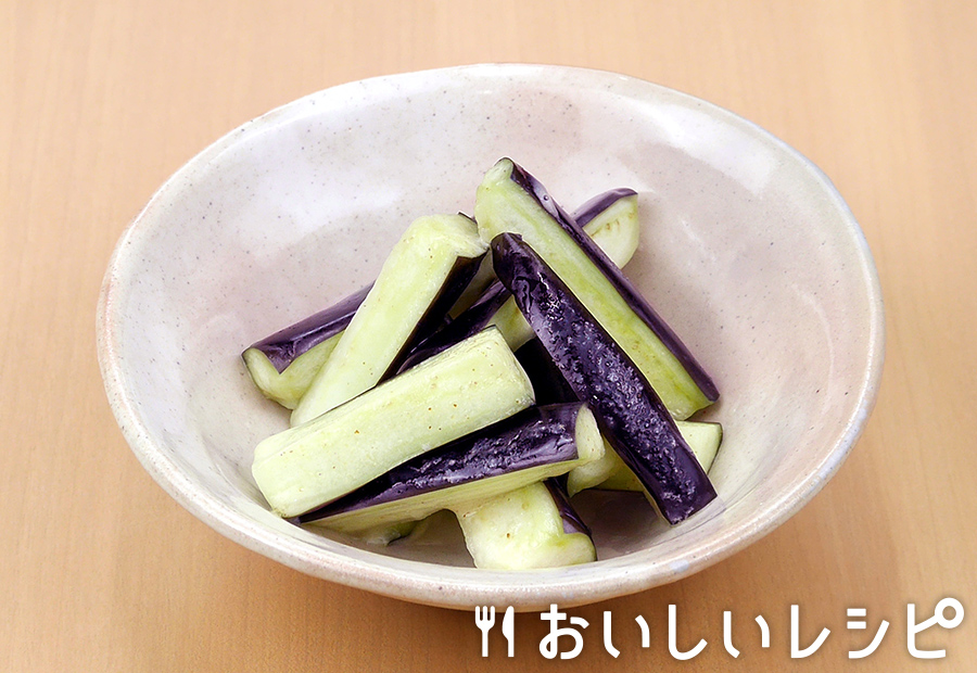 簡単！茄子の辛子漬け