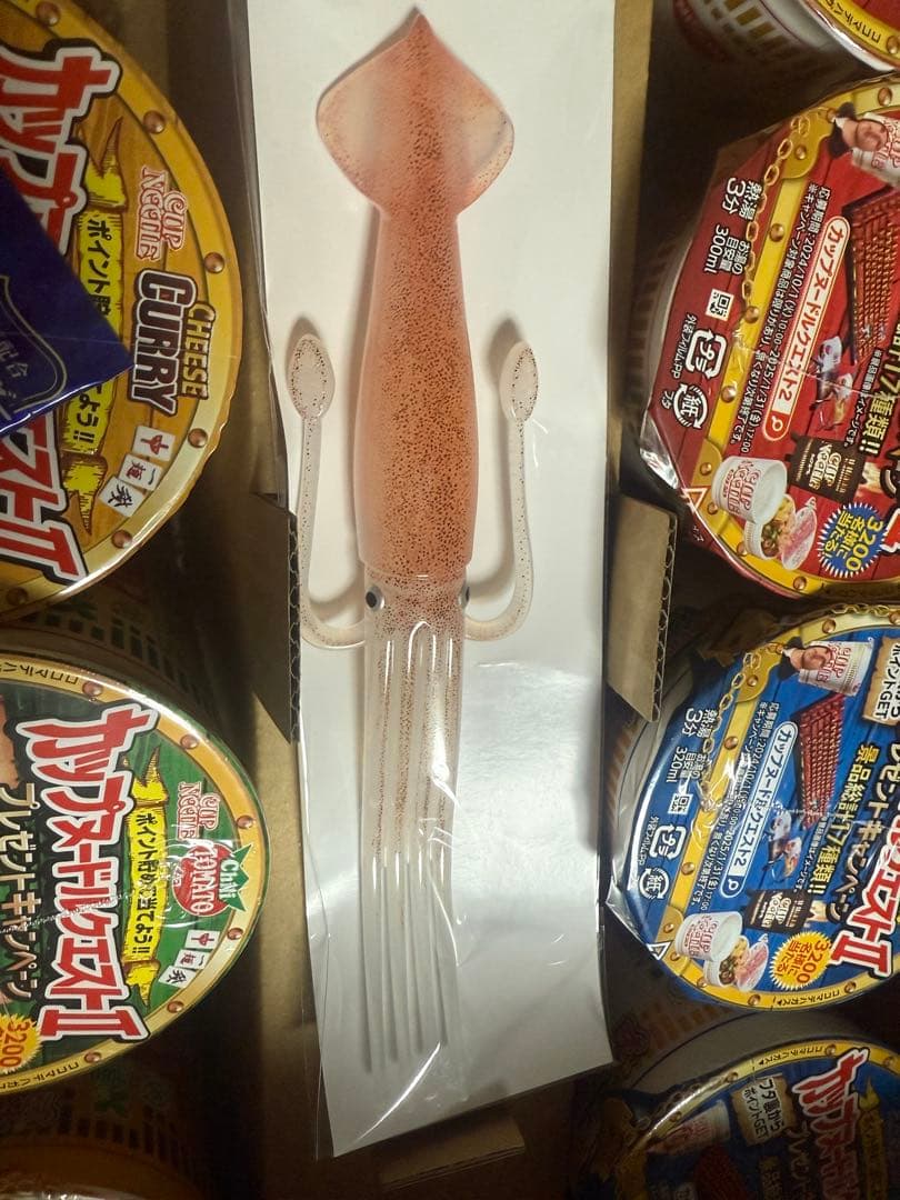 日清 カップヌードル イカフォーク