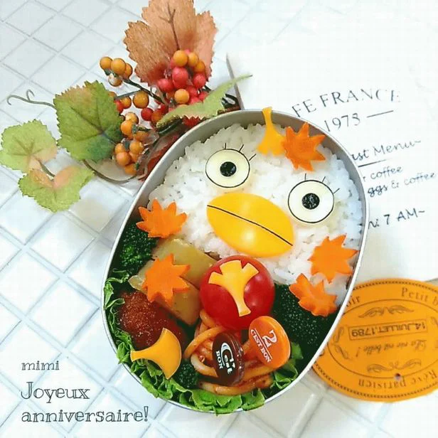 リスのキャラ弁 秋キャラ弁 jasmine5Snapdish スナップディッシュID:r9Kb8a