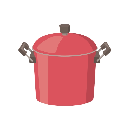 無料イラスト冬 かわいい熱々のお鍋35394素材Good