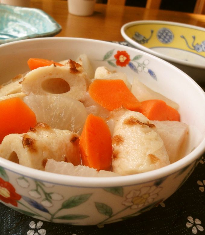 にんじん・大根・玉ねぎの煮物