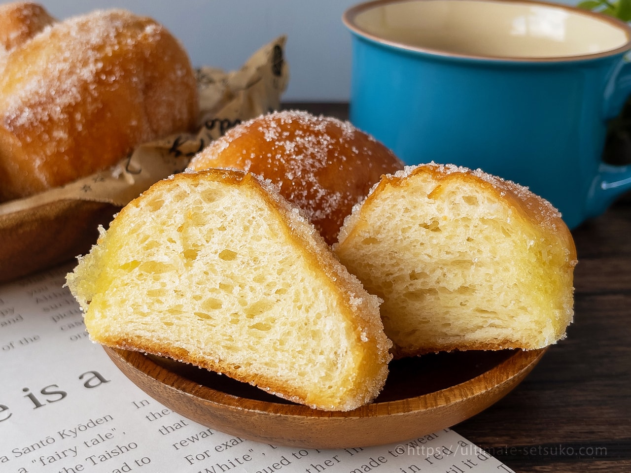 給食の味『揚げパン風ロール』のレシピ バターロールアレンジ基本のパンレシピ。初心者さんにやさしい毎日の手作りパンとアレンジオレンジページnet