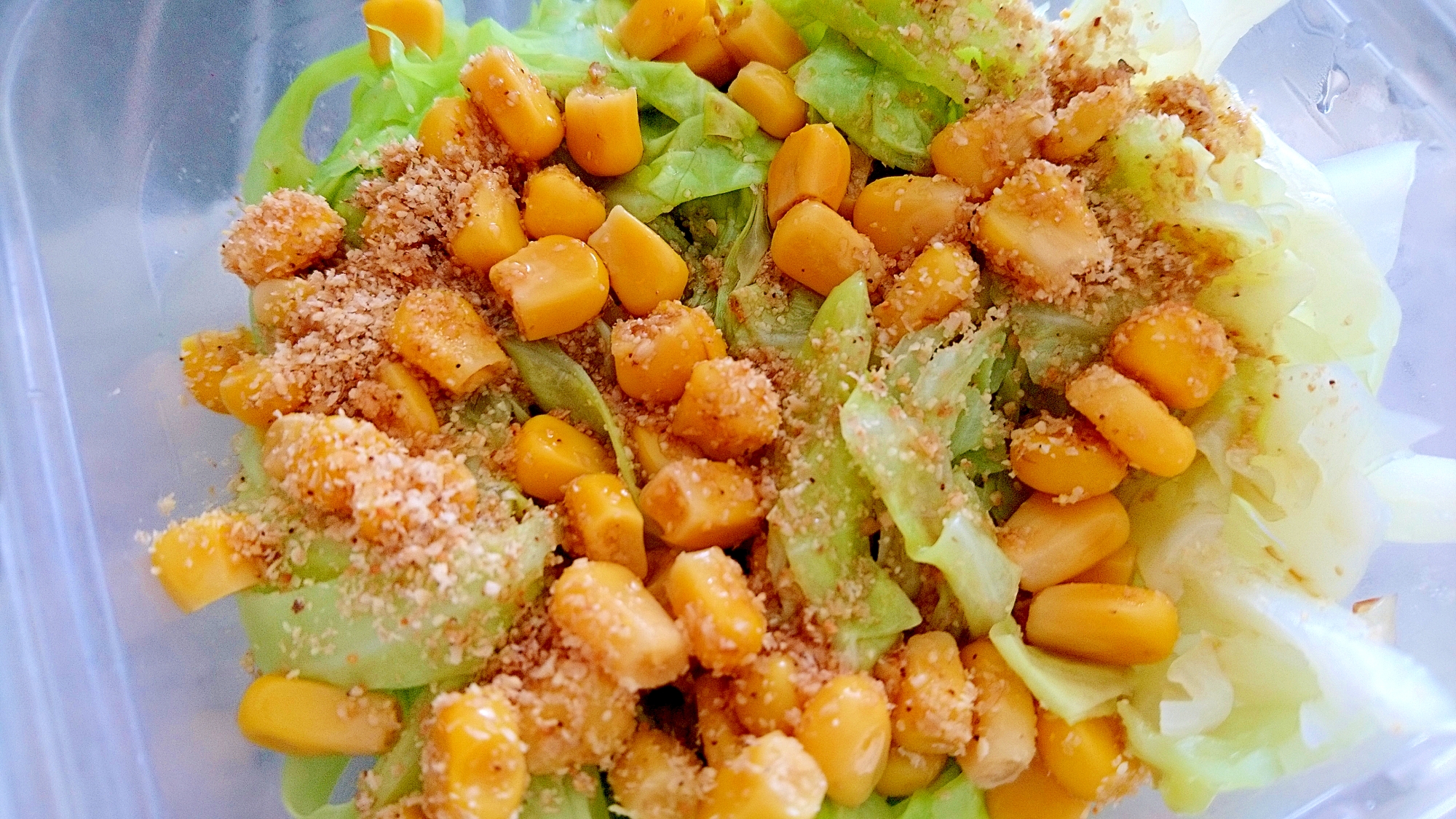 キャベツのボイルサラダ