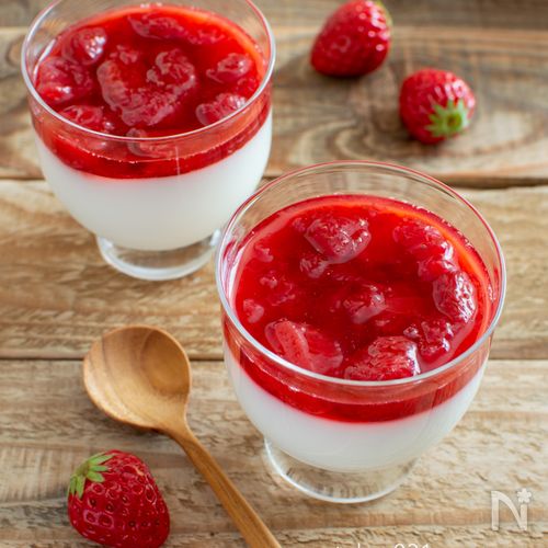 いちごミルクプリン いちごミルクの素久世福商店・サンクゼール 公式オンラインショップ