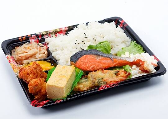 白米 浅草の銀鮭海苔弁当お江戸弁当