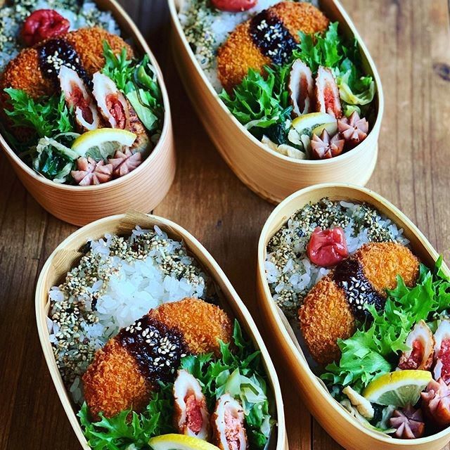 新しい2段のお弁当箱と、楽しいセルフ詰め弁当 : kana-kitchen