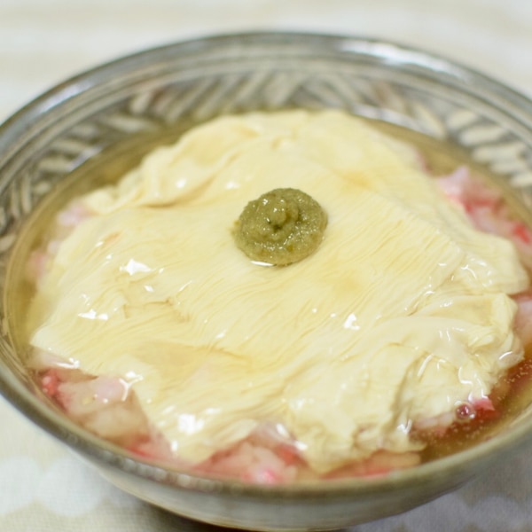 湯葉あんかけご飯 めんつゆ豆腐レシピ専門サイト とうふナビ