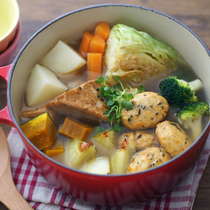 海鮮とトマトキャベツの洋風鍋