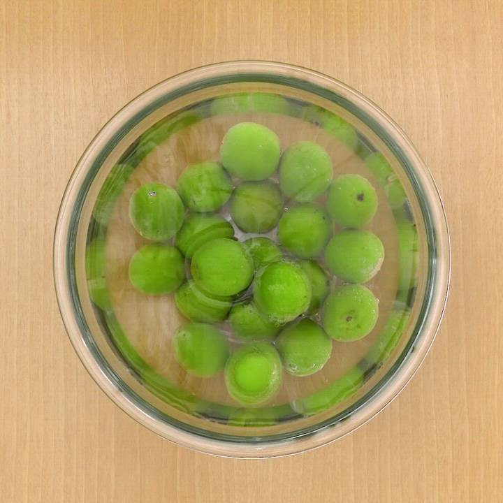 赤く漬かるカリカリ梅のもと商品情報こだまいきいき農場