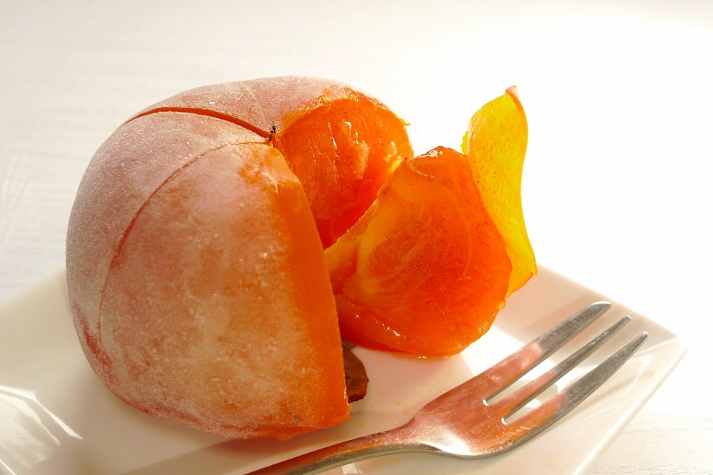 冷凍カットフルーツ 庄内柿 1.5kg 冷凍 フルーツ 食品 山形県産 国産フルーツ 冬眠 果物 カットフルーツ 急速冷凍 かき 柿 冷凍デザート冷凍食品 庄内