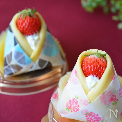 いちごのお雛様eレシピふれあe＋