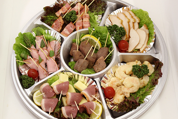 4位 ボリューム満点パーティープレート 盛り合わせケータリング・オードブル宅配は東京のクイックデリスタイル