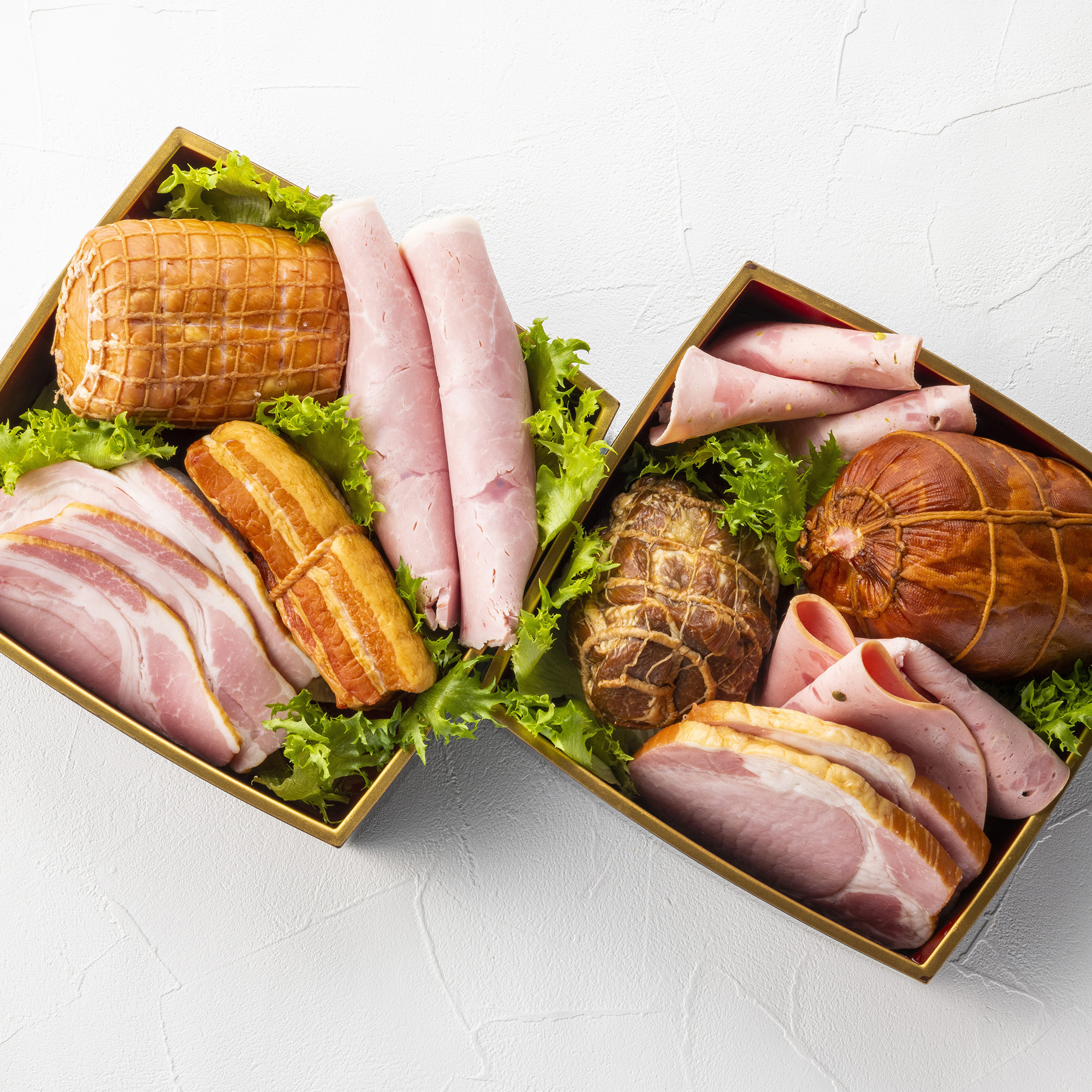 お弁当に♪お花のハム