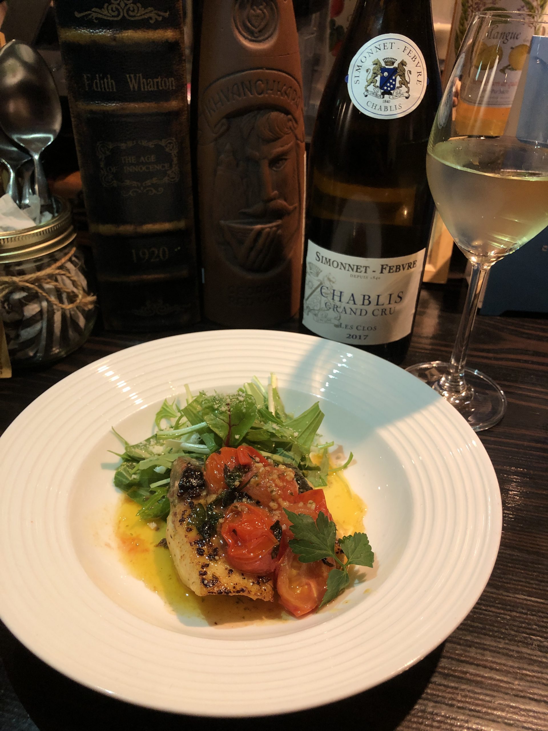 シンプルに ブリのオリーブオイル焼き