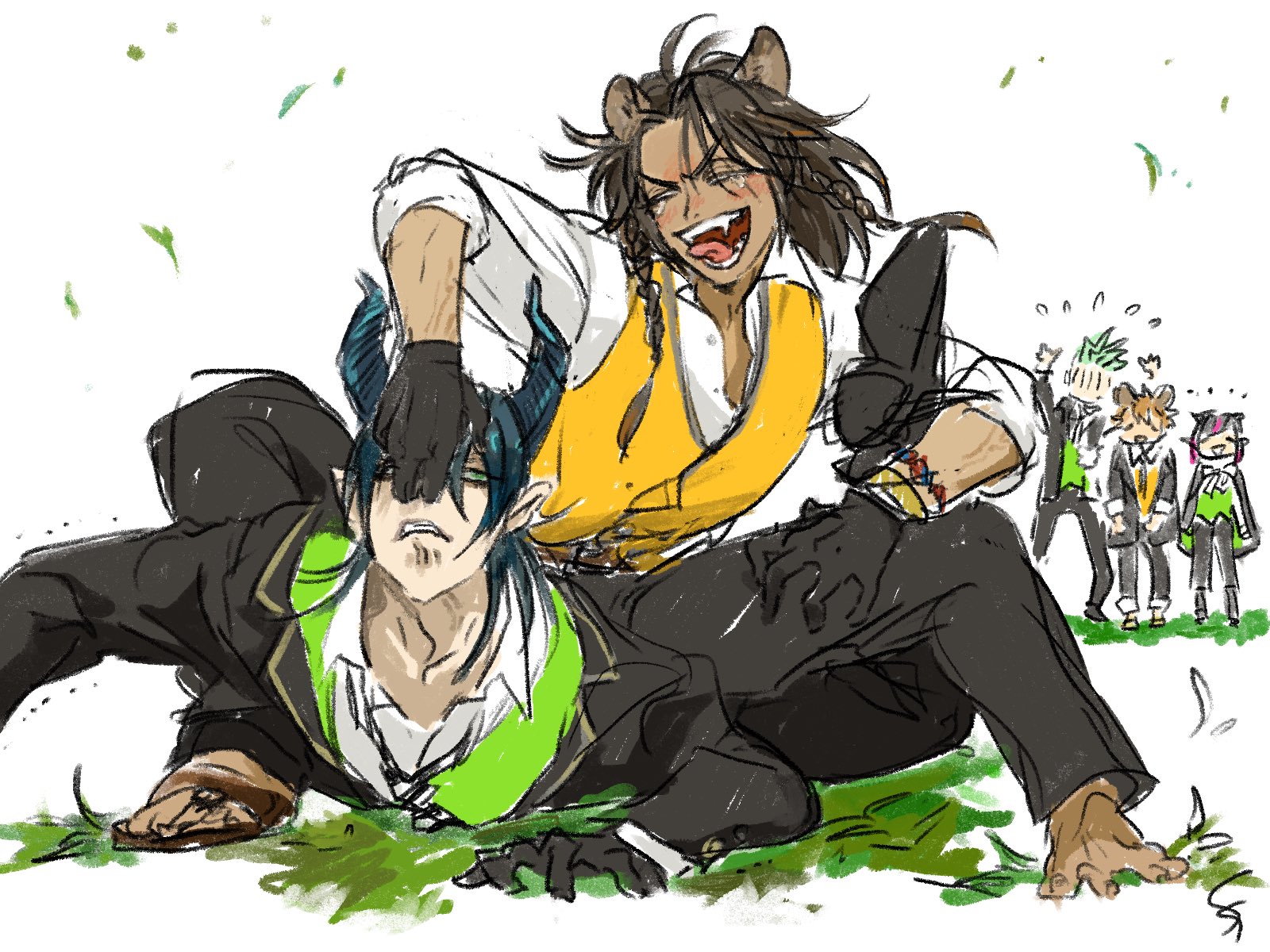 ツイステ マレレオ 同人誌セット 洗顔せっけん 風呂場