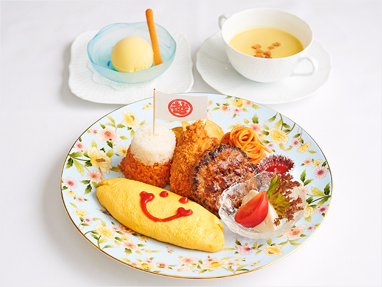 お子様ランチ 20013008747 の写真・イラスト素材アマナイメージズ