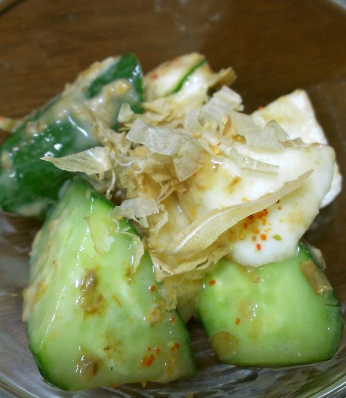 たたきごまきゅうり