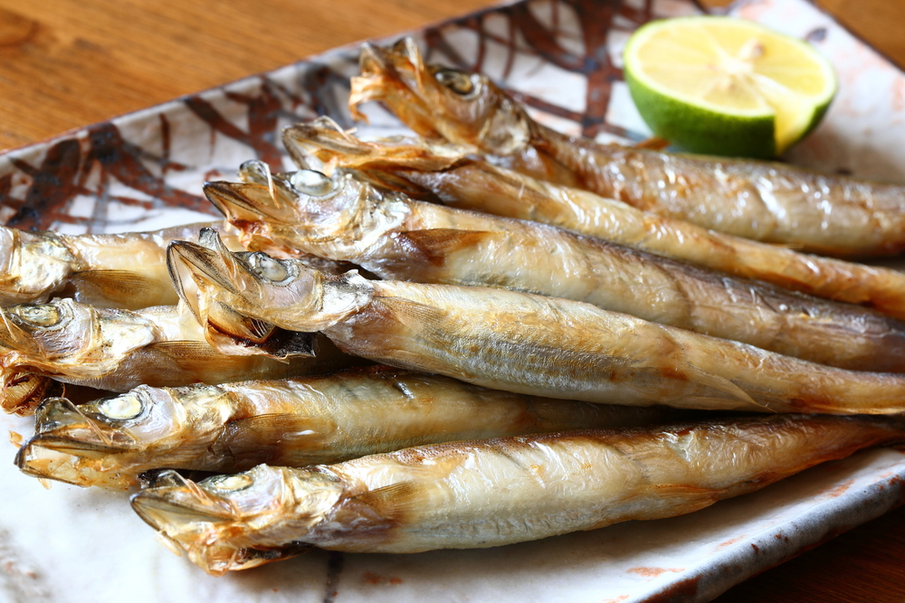 業務スーパー 業務スーパー冷凍ししゃも オス でししゃもの卵とじ作ってみました‼️