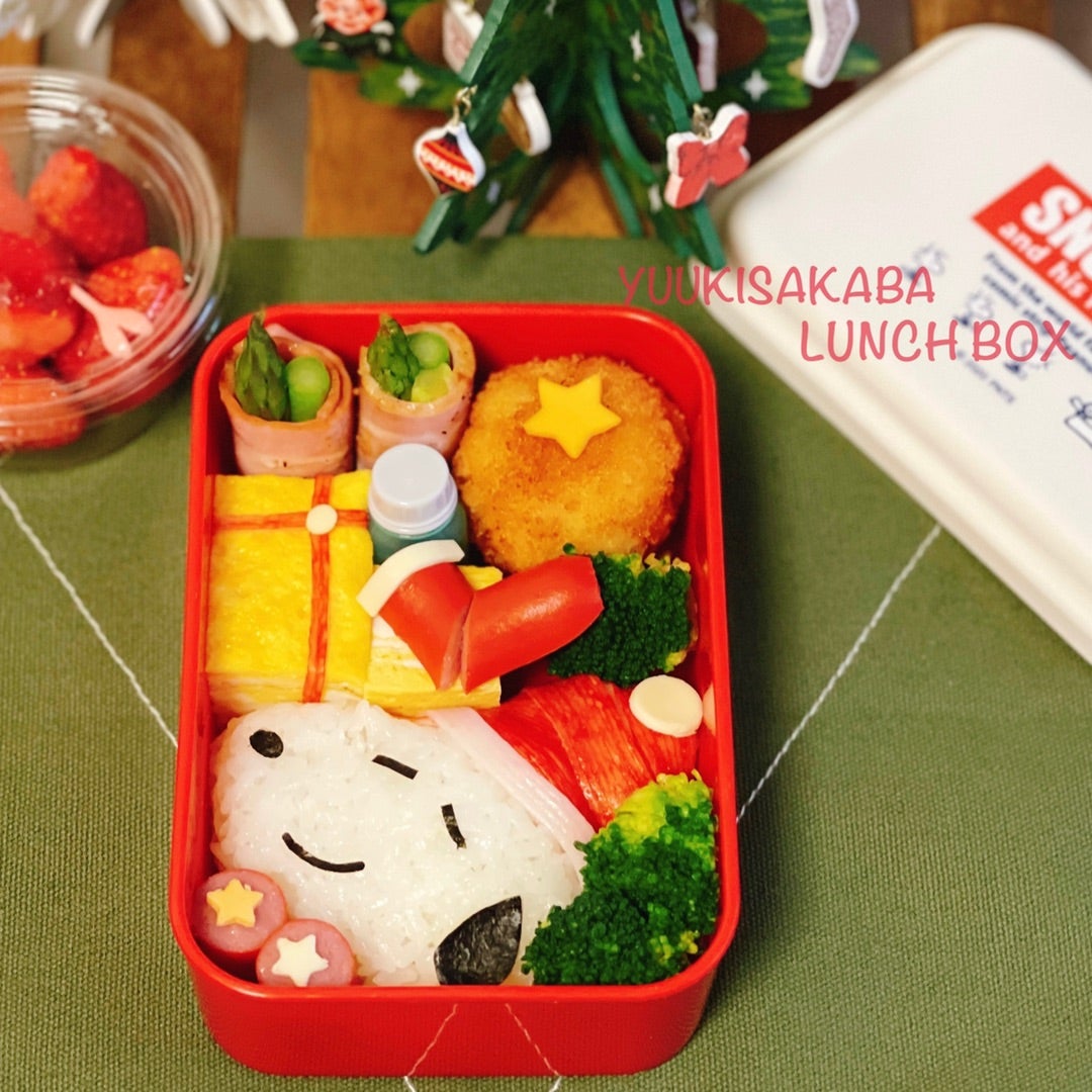 幼稚園弁当キャラ弁クリスマスサンタおにぎり