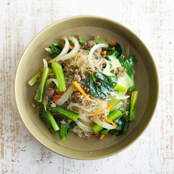 ヘルシー♪しらたきのひき肉チャプチェ 平日の時短ごはんゆり子のおいしい暮らし