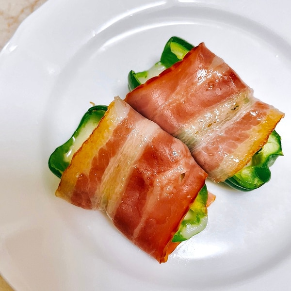 お弁当おかず ベーコンチーズ巻きの作り方！焦がし醤油で味が締まる！冷蔵庫にあるもので簡単おいしい節約料理 旦那弁当 毎日弁当 ベーコンレシピbento