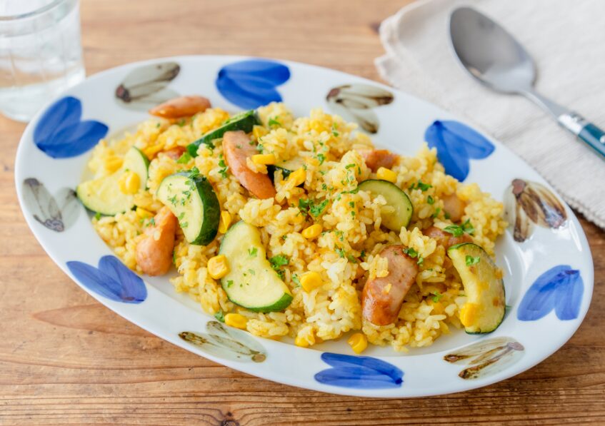 焙煎スパイス香るカレーピラフ - レシピナビ