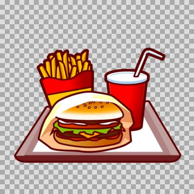 食べかけのハンバーガーイラスト - No: 22882370無料イラスト・フリー素材なら「イラストAC」