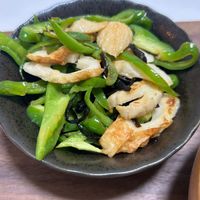 あっという間に完成 ピーマンとちくわの旨塩昆布和え