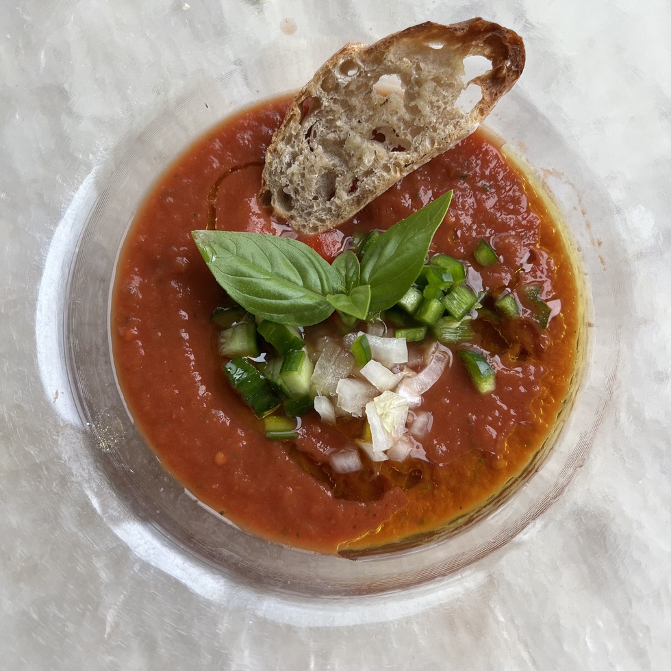 トマトとオレンジのガスパチョ便秘解消にイチジク浣腸イチジク製薬株式会社