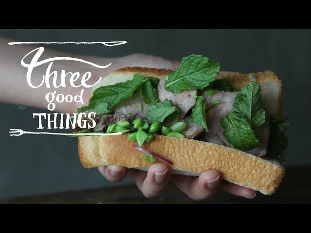 枝豆と干し鱈マンテカートのサンド』-パンの名店 シニフィアン シニフィエ世田谷本店の絶品グルメサンドウィッチ 6・7月限定パシフィック洋行株式会社のプレスリリース