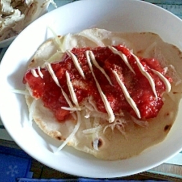 余ったタコス皮のおつまみ